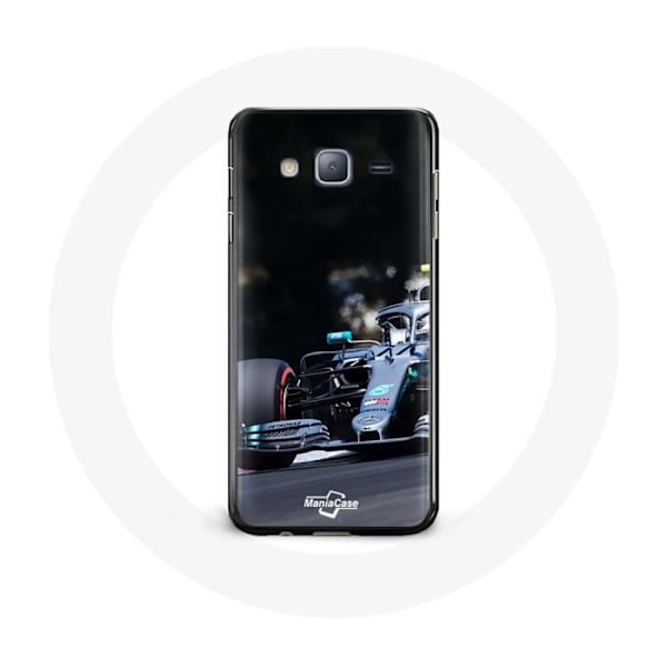 Mobilskal för Samsung Galaxy J5 Formel 1 Valtteri Bottas F1-förare Svart