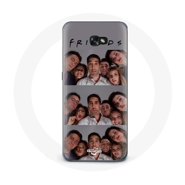 Coque - Samsung - Galaxy A3 2017 - Mjuk - Grå - Friends Selfie