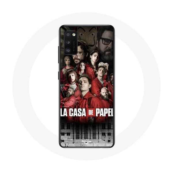 Cover til Samsung Galaxy S20 La casa de papel med karakterer