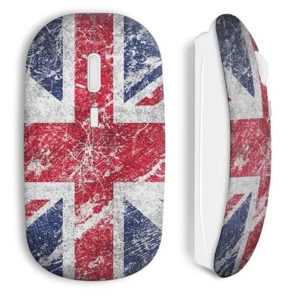 Trådløs Mus Britisk Flag