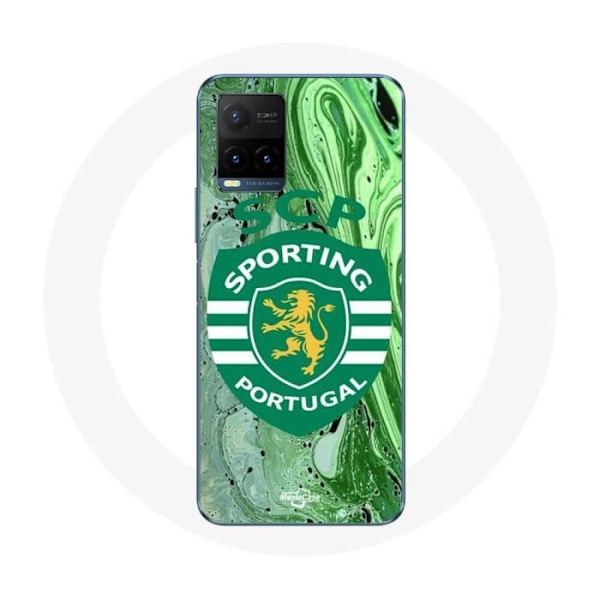 Coque Vivo y21s 2021 scp Sporting Portugal fond grön