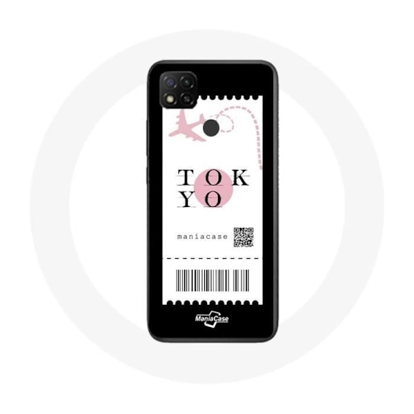 Coque - Xiaomi - Redmi 9C - Flygbiljett tokyo - Mjuk - Syntetiskt skydd