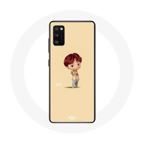 Coque för Samsung Galaxy A41 BTS TinyTAN Animation Suga