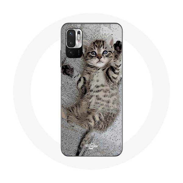 Skydd för Xiaomi Poco M3 Pro bengalkatt som sover