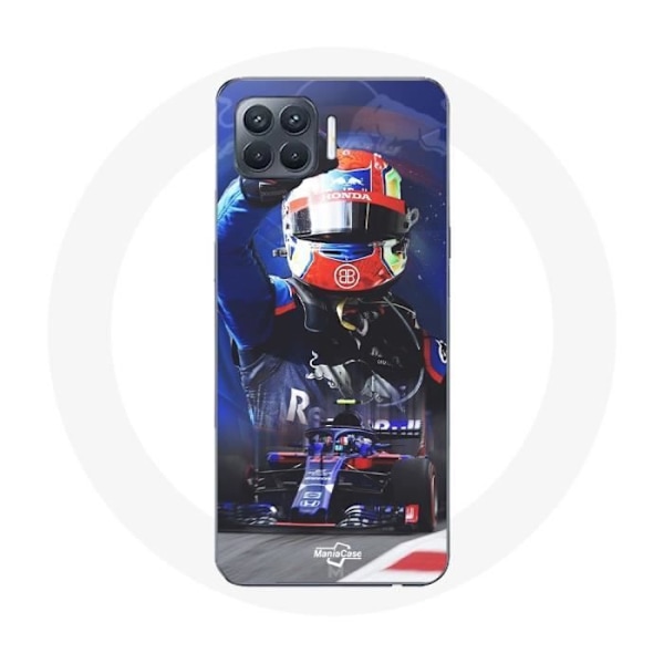 Coque för Oppo A93 Formel 1 Pierre Gasly F1-förare Röd Blå