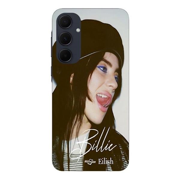 Coque - Billie Eilish - Samsung Galaxy A35 - Mjuk - Silikon - Svart