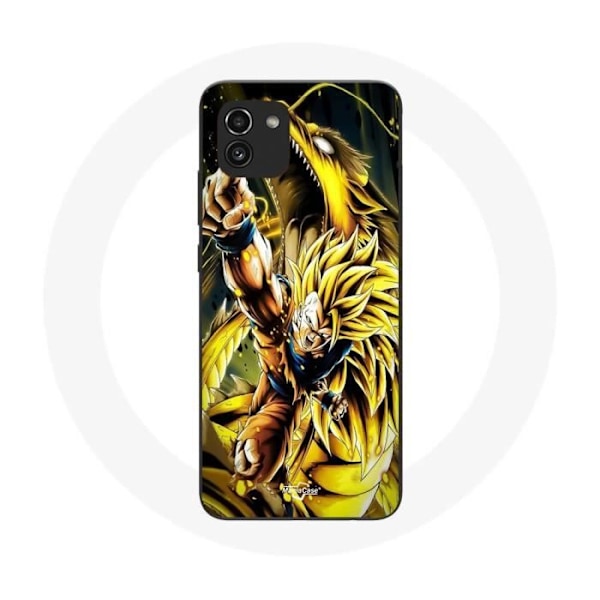 Coque Samsung Galaxy A03 Son Goku Super Saiyan SSJ3 Attack point Dragon