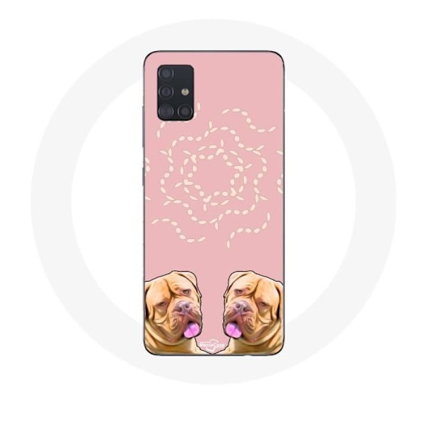 Skydd för Samsung Galaxy A51 5G Dogue de Bordeaux symmetrisk foto
