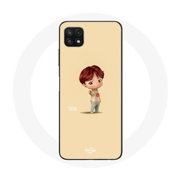 Coque för Samsung Galaxy A22 5G BTS TinyTAN Animation Suga