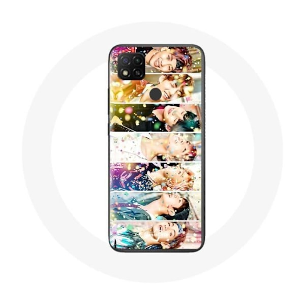 Coque för Xiaomi Redmi 9C BTS Du går aldrig ensam Affisch Låt Inte idag