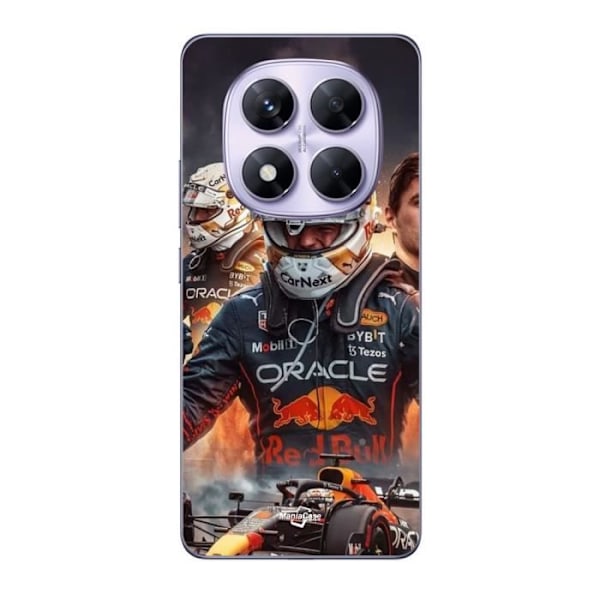 Coque - Maniacase - Xiaomi Redmi Note 14 Pro 5G - Slupp - Svart - F1 konsttapet