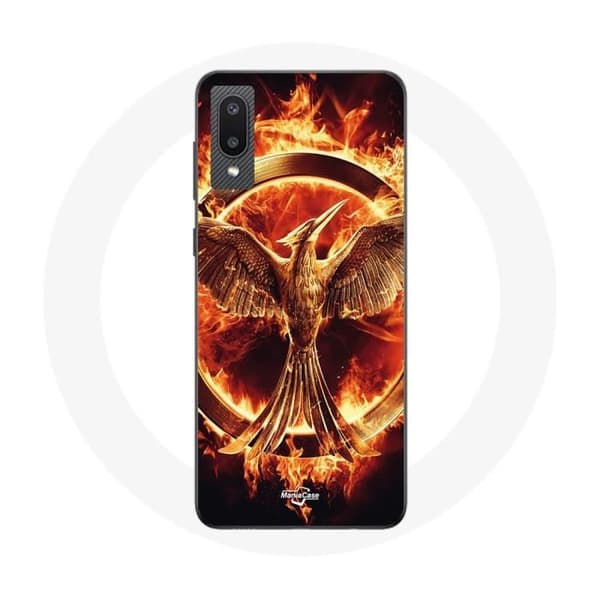 Coque Samsung Galaxy A02 Nälkäpeli Elokuvan Logo