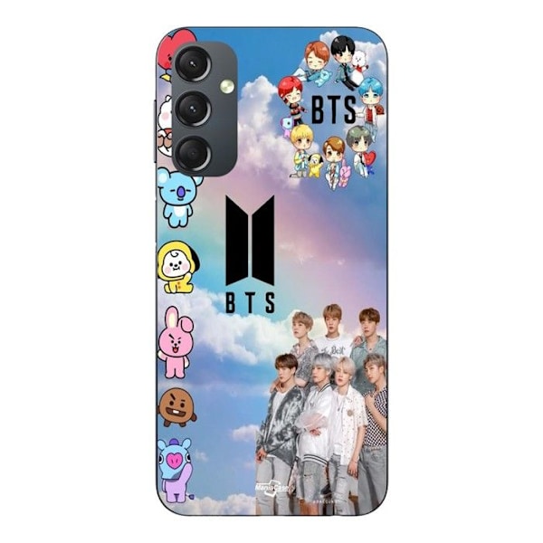 Coque - Maniacase - Samsung Galaxy A24 - Kpop BTS - Särbar - Svart