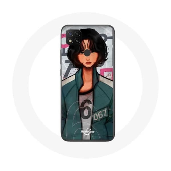 Xiaomi Redmi 9C Cover Squid Game Kang Sae Byeok serie