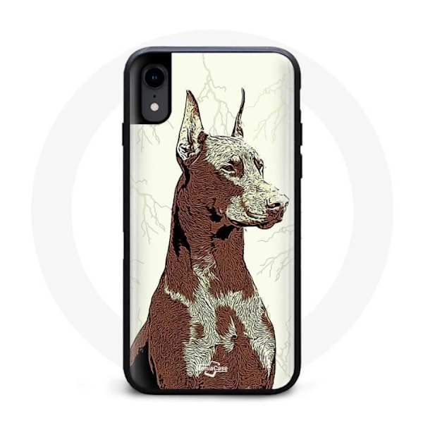 Coque Iphone XS Doberman