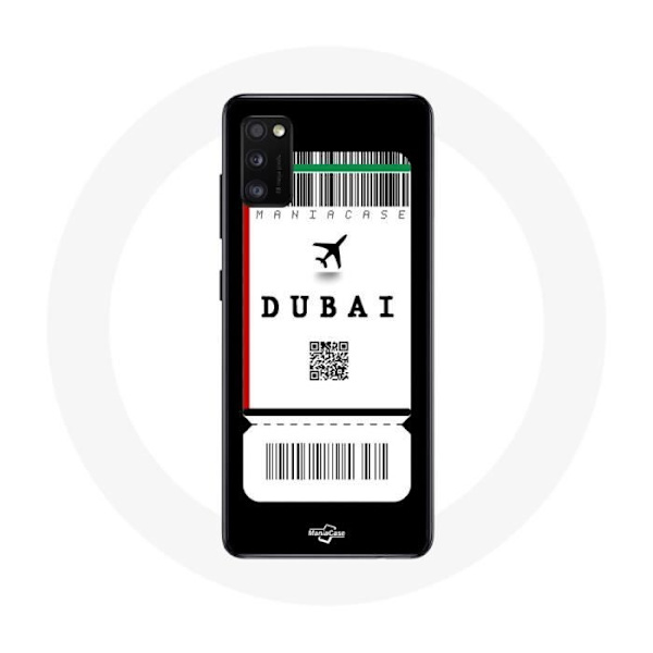 Coque - Samsung - Galaxy A41 - Blød - Sort - Flybillet Dubai