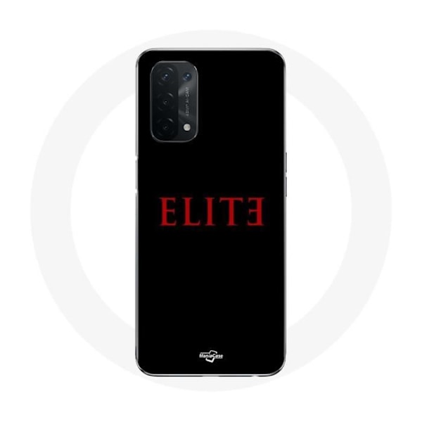 Coque för Oppo A54 5G Elite Säsong 5 Röd Logotyp Svart Bakgrund