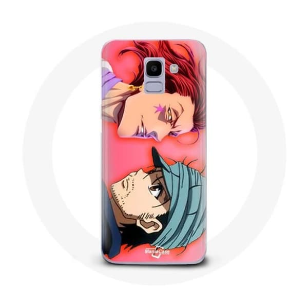 Cover til Samsung Galaxy A8 2018 Hisoka og Ging Hunter x Hunter Anime
