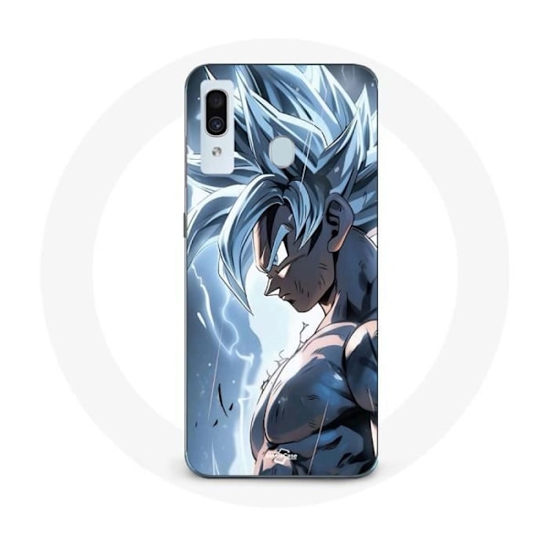 Coque Maniacase för Samsung Galaxy A40 Songoku ultra instinct