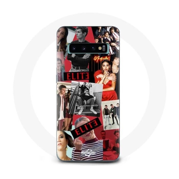 Coque för Samsung Galaxy S10 Plus Elite Säsong 5 Affisch Karaktärer