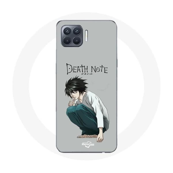Coque - Oppo - A93 - Death Note Anime - Blød - Grå - Beskyttelse