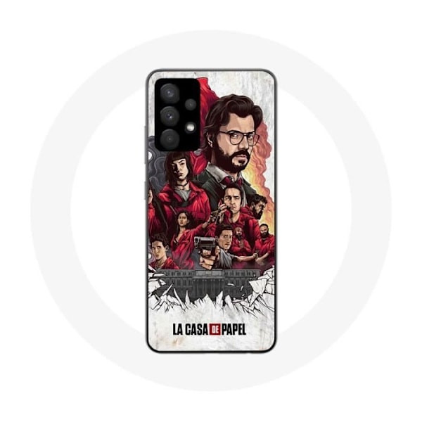 Coque för Samsung Galaxy A13 5G La Casa De Papel affischkonst