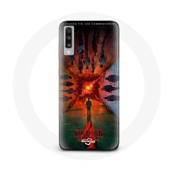 Coque för Samsung Galaxy A70 Stranger Things Säsong 4 Affisch Utrustning av den Nya Teorin