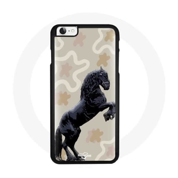 Iphone 5/5S suojakuori musta hevonen