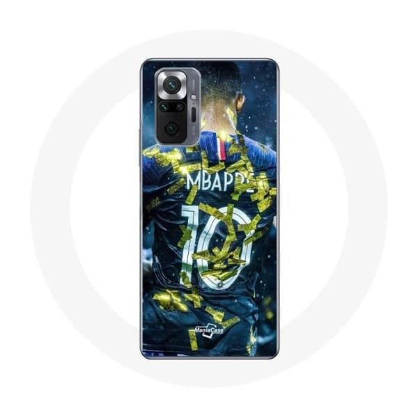 Coque pour Xiaomi Redmi Note 10 Pro Mbappé Jalkapallo