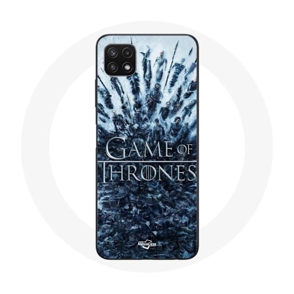 Coque - Maniacase - Samsung Galaxy A22 5G - Game of Thrones - Skydd - Mjuk Svart