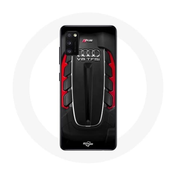 Cover til Oppo A16 Audi RS Logo rød