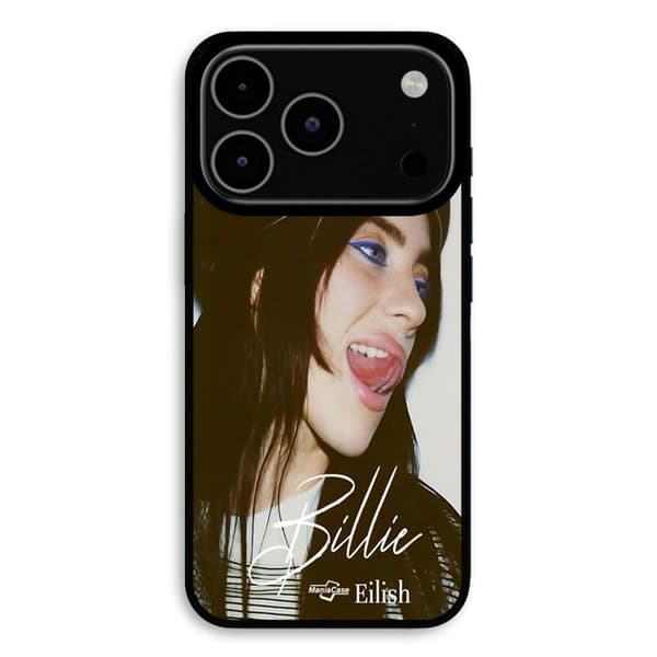 Coque För iPhone 17 Pro Max Billie Eilish Officiell Maniacase Svart