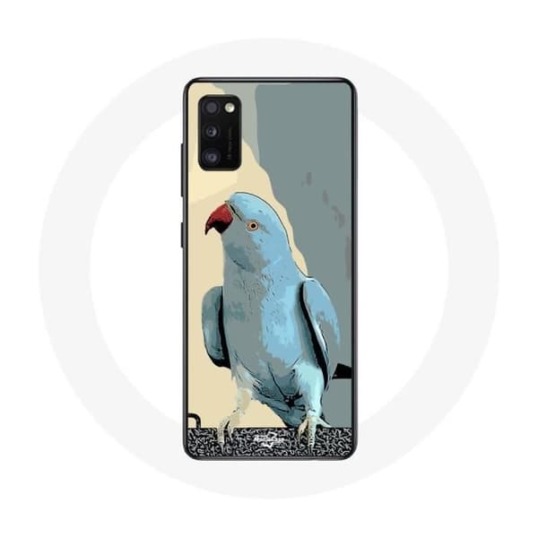 Skydd för Oppo A16 Parakiter papegojor Blå