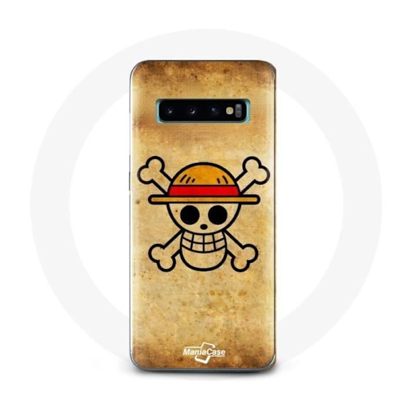 Coque för Samsung Galaxy s10 plus One Piece Manga Dödskalle