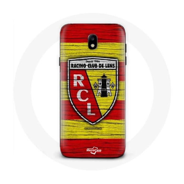 Coque - Maniacase - Samsung Galaxy J5 2017 - Gul och röd - Mjuk - HD Sublimering svart
