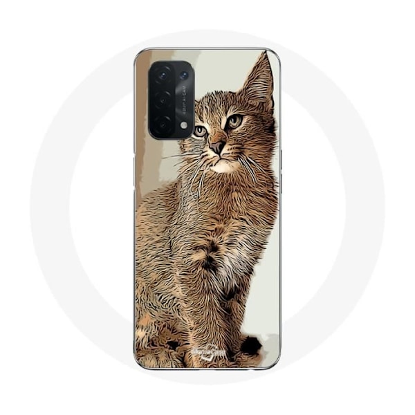 Coque för Oppo A74 5G Siamese Kat Race