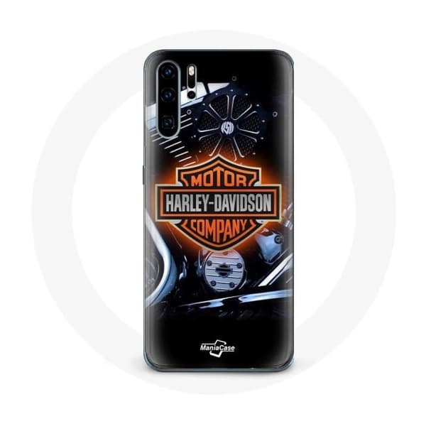 Coque Huawei P30 Harley Davidson Auton logo