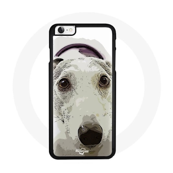 Iphone 5 Cover Greyhound hvid