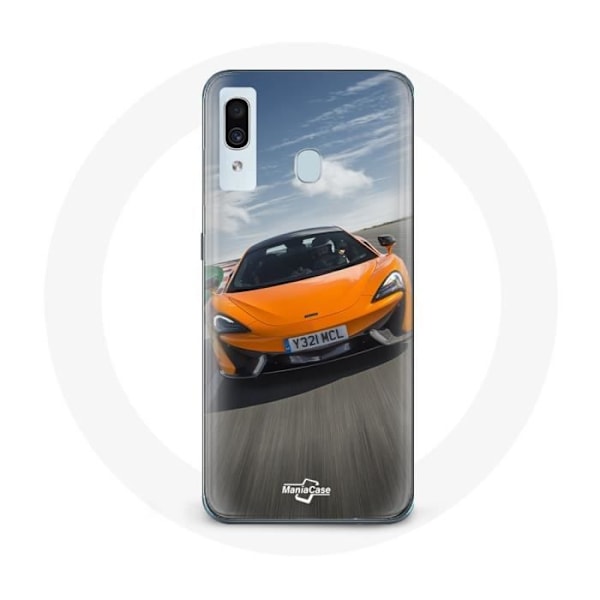 Coque för Samsung Galaxy A40 Formule 1 McLaren Orange