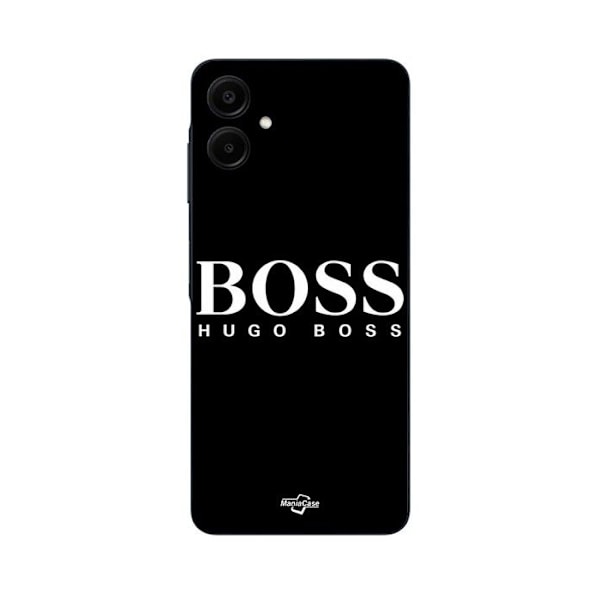 Mobilskal - Boss Hugo - Samsung Galaxy A06 - Silikon - Flexibel - Unisex Svart