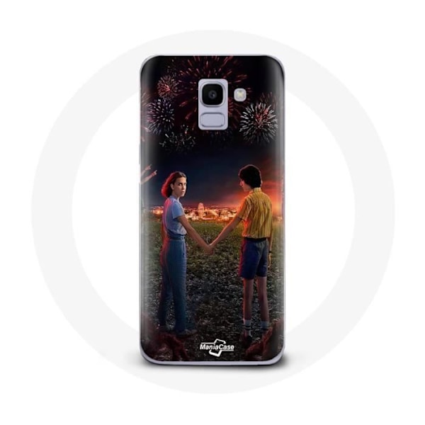 Coque för Samsung Galaxy A8 2018 Stranger Things Affisch