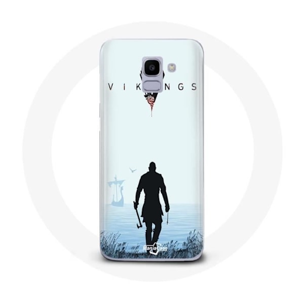 Fodral för Samsung Galaxy J6 2018 Vikings Säsong 6 Ragnar Lothbrok Trailer 2022