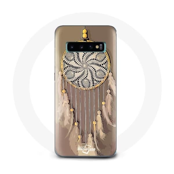 Cover til Samsung Galaxy S10 Drømmefanger brun Drømmefanger