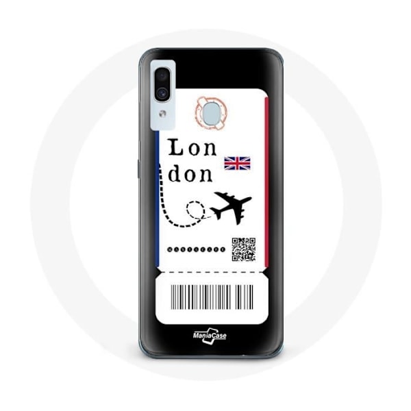 Coque för Samsung Galaxy A40 Flygbiljett London