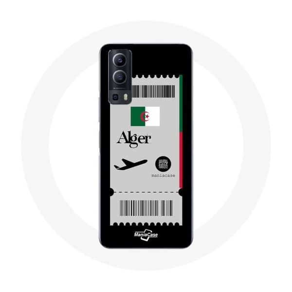 Coque - Vivo - Y72 - Sort - Flybillet - Blød