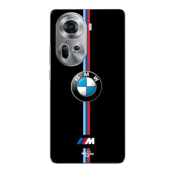 Coque för Oppo Reno 11 5g BMW-logotyp färg M Maniacase Svart