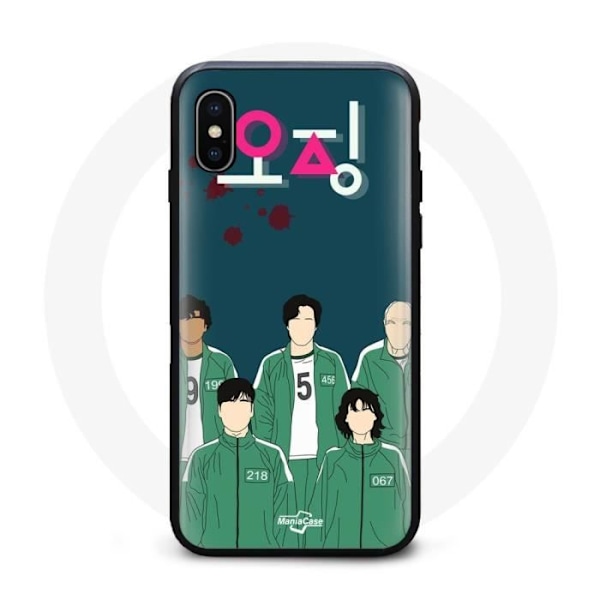 Coque Iphone XS Max Squid Game affisch