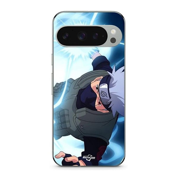Coque - MANIACASE - Google Pixel 9 Pro - Svart - Mjuk - Naruto mask kraft Svart