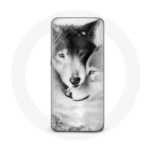 Samsung Galaxy A8 2016 - Susikamu kaksikko eläimet kuori