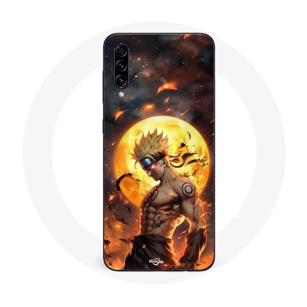 Coque Maniacase för Samsung Galaxy A50 mörk naruto måne 3D